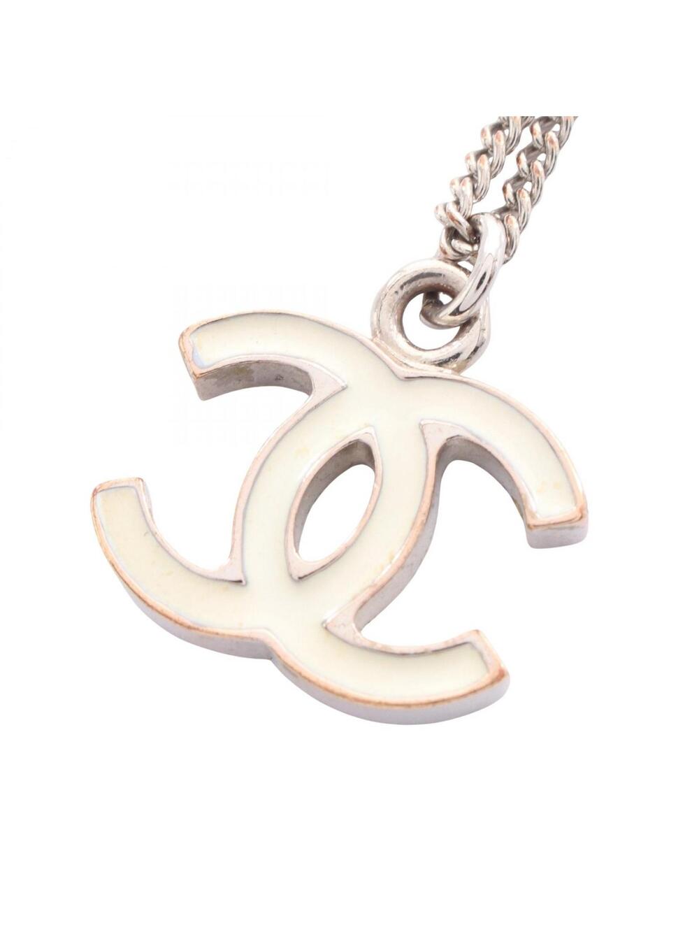 Chanel Coco Mark Necklace Pendant Gold #361527C52B